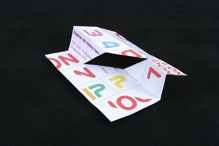 Diagonal Slit Folding Paper #1