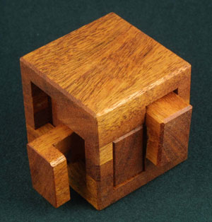 Extreme Boxed Burr (Puzzlecraft) - Partially Disassembled