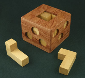 Holey Box Packing Puzzle