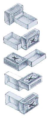 Oskar's Matchboxes - Unassembled